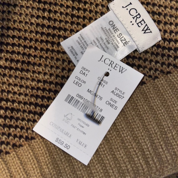 NWT JCREW HAT & SCARF - Picture 3 of 3